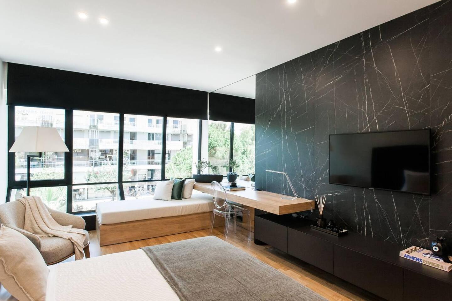 2 Sidebyside Suites In Athens Riviera By The Olon מראה חיצוני תמונה